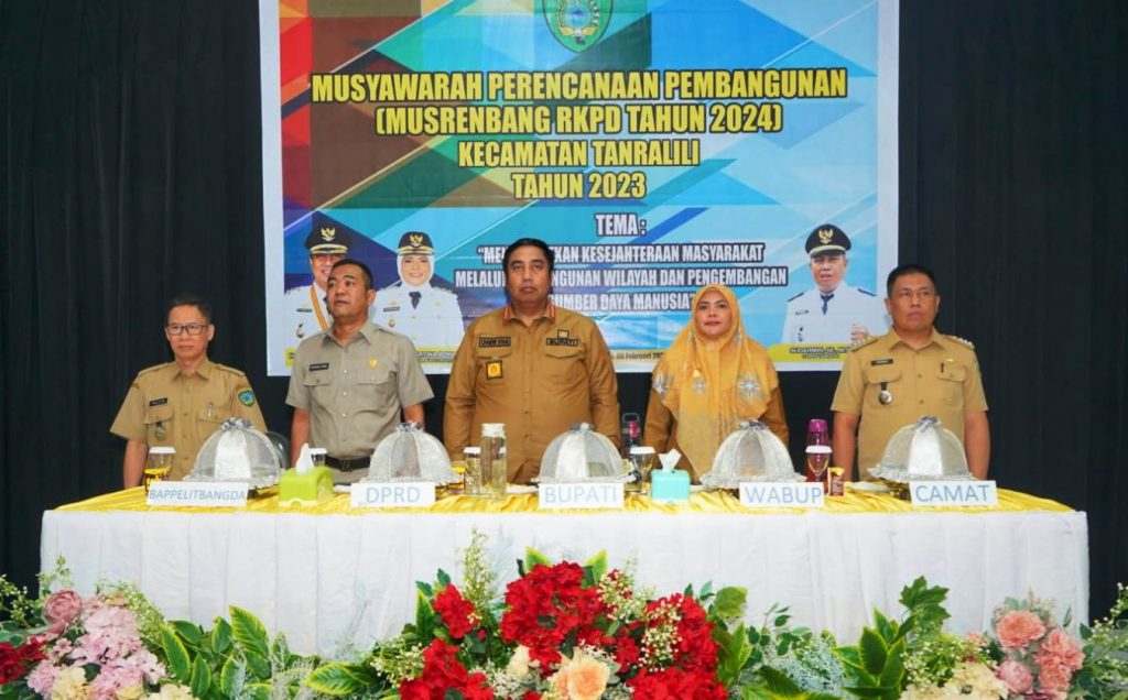 Bupati Maros Resmi Buka Musrembang RKPD 2024 Tingkat Kecamatan. (Dok.Ist)