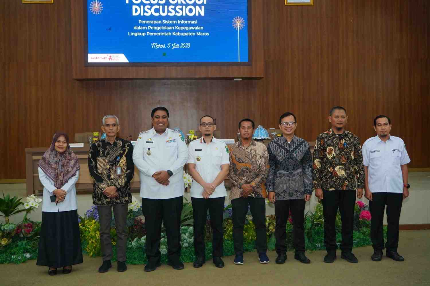 Pemkab Maros Gandeng BKPSDM Kota Bandung Dalam Pengembangan Sistem Pengelolaan Kepegawaian