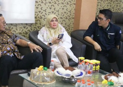 Wakil Bupati Maros Bersama Kadis Kominfo-SP Hadiri Pertukaran Best Practice SPBE
