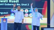 Debat terbuka perdana Pilgub Sulsel 2024. (Ist)