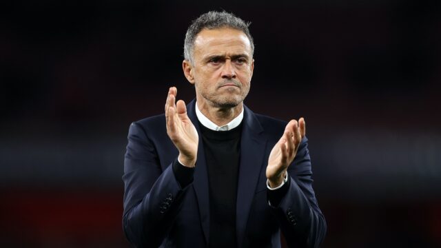 Pelatih Paris Saint Germain (PSG), Luis Enrique