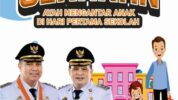 Pemkab Maros Canangkan Program 'Hari Pertama Sekolah Bersama Ayah'