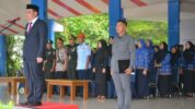 Wakil Bupati Maros Muetazim Mansyur Pimpin Upacara Peringatan Hari Lahir Pancasila ke-80 di Lapangan Pallantikang