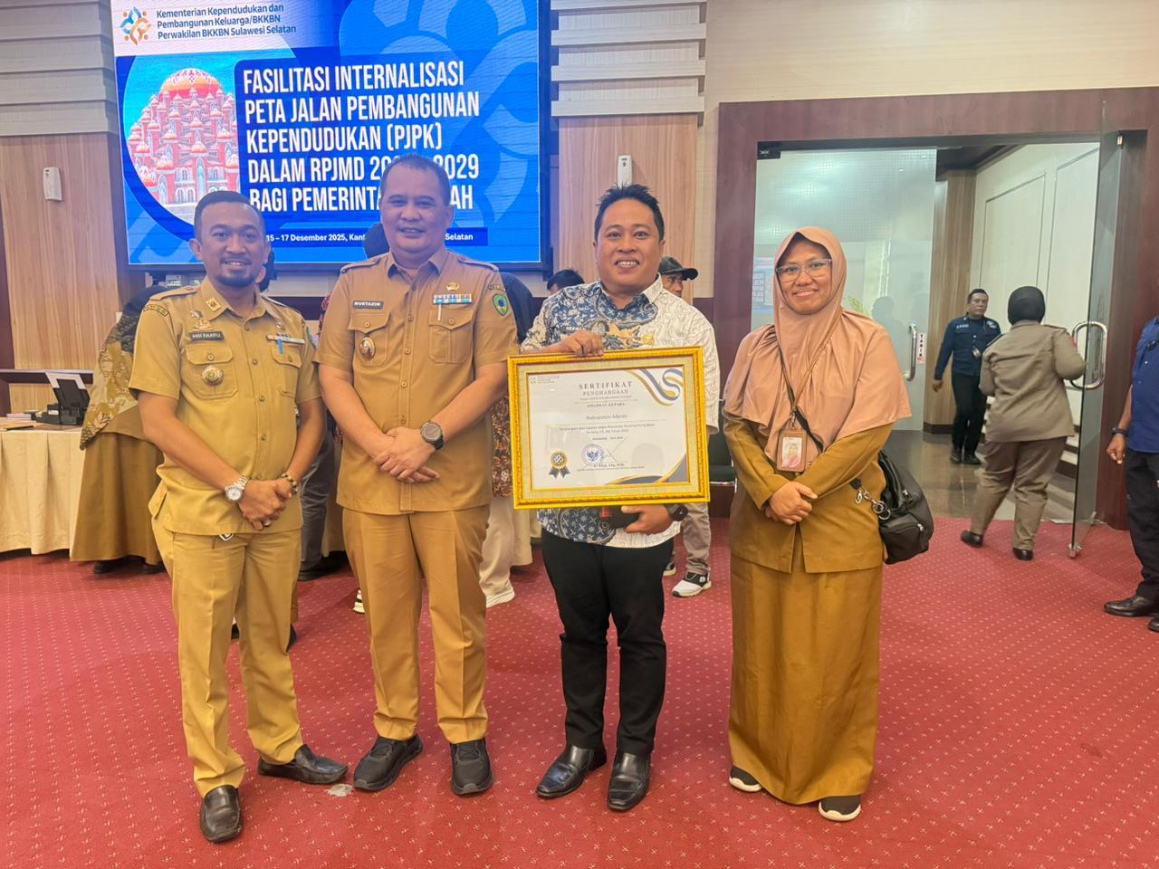 Kabupaten Maros Raih Penghargaan Penurunan Stunting Terbesar di Sulsel